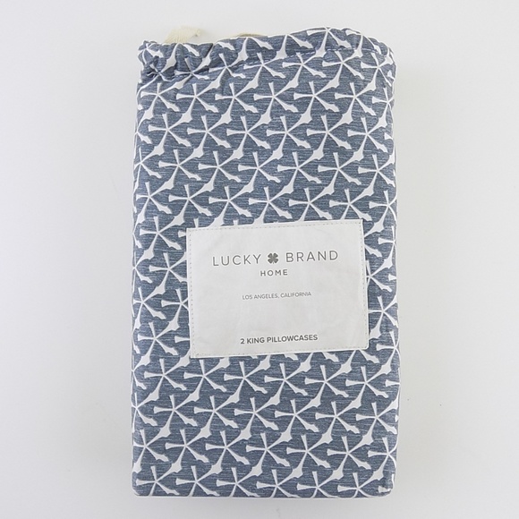 Lucky Brand Other - LUCKY BRAND GRAY SANTA FE STRIPE Pillowcases